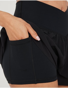 Short efecto doble prenda Offline By Aerie para entrenamiento mujer