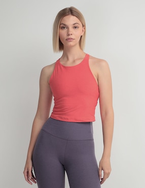 Playera Beyond Yoga Cuello Redondo Para Mujer