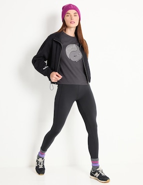 Playera manga corta Spiritual Gangster cuello redondo para mujer