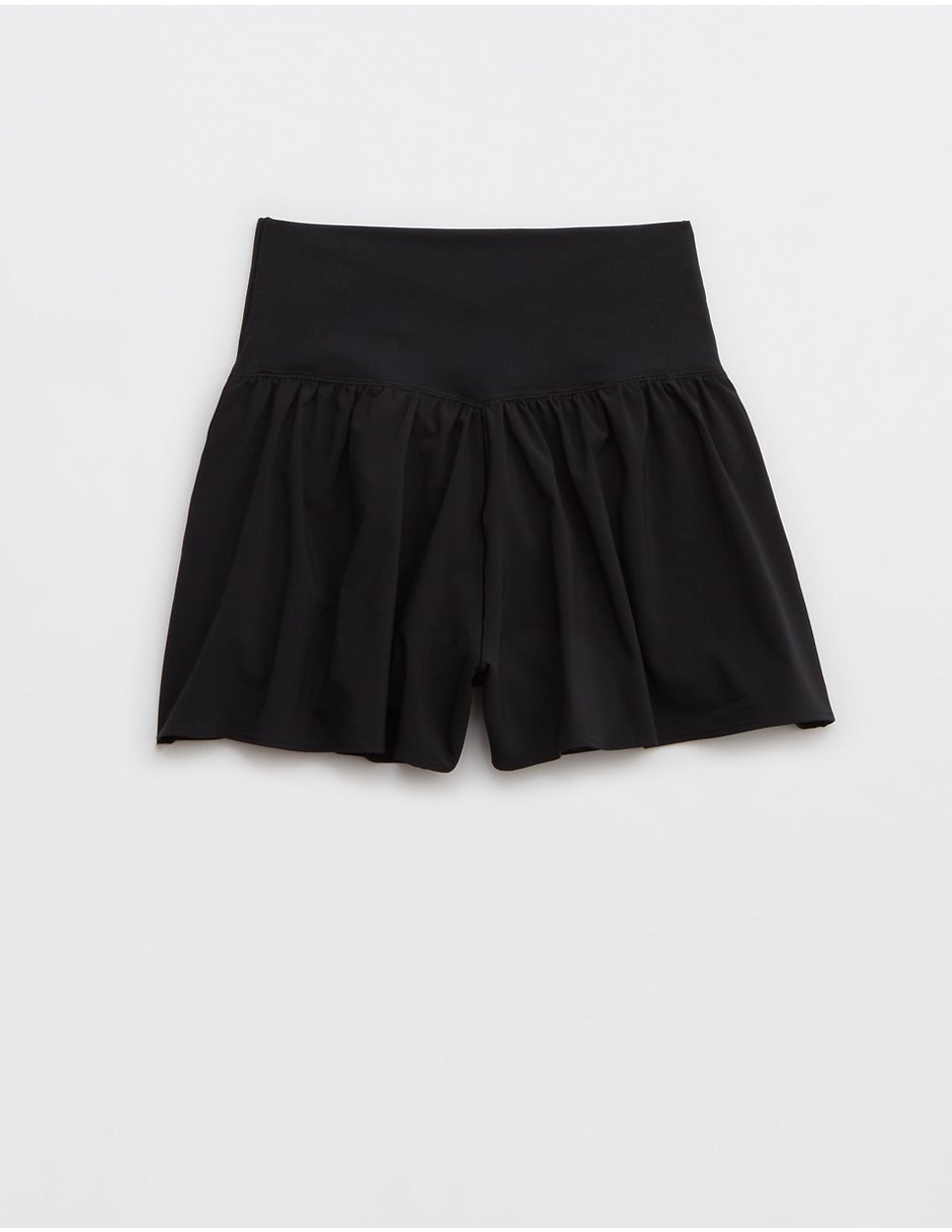 Short efecto doble prenda para entrenamiento mujer 5
